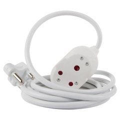 Bulk Pack 2 x Nexus Extension Cord Dbl 3m 16a