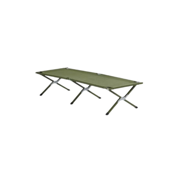 Quick-Fold Camping Stretcher Bed