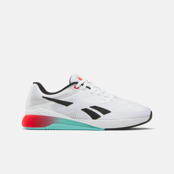 Reebok Men's Nano X5 Training Shoes - White/Black/Energy Red