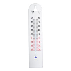White wall thermometer