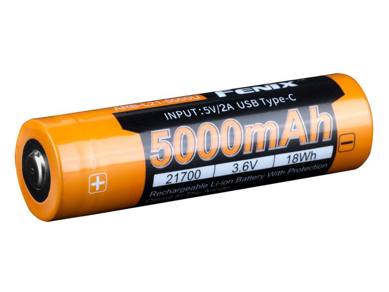 Fenix Rechargeable Li-Ion Battery ARB-L21-5000
