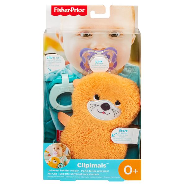 Fisher-Price Clipimals Universal Pacifier Holder - Otter