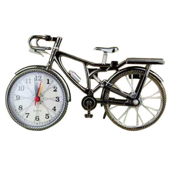 Decor Vintage Mini Bike Model Mirror Clock (22cm)