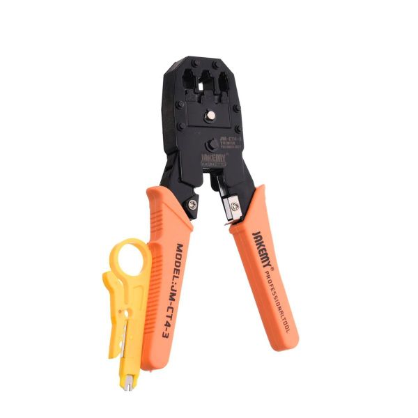 Jakemy RJ45 Network Crimping Plier with Cable Stripper RJ45/RJ11/RJ12
