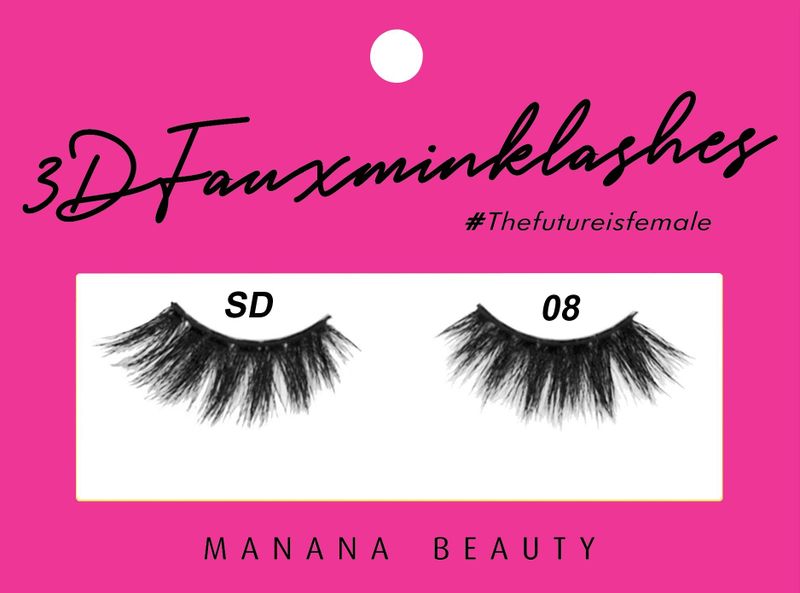 Manana 3D Faux Mink Lashes - Tanya