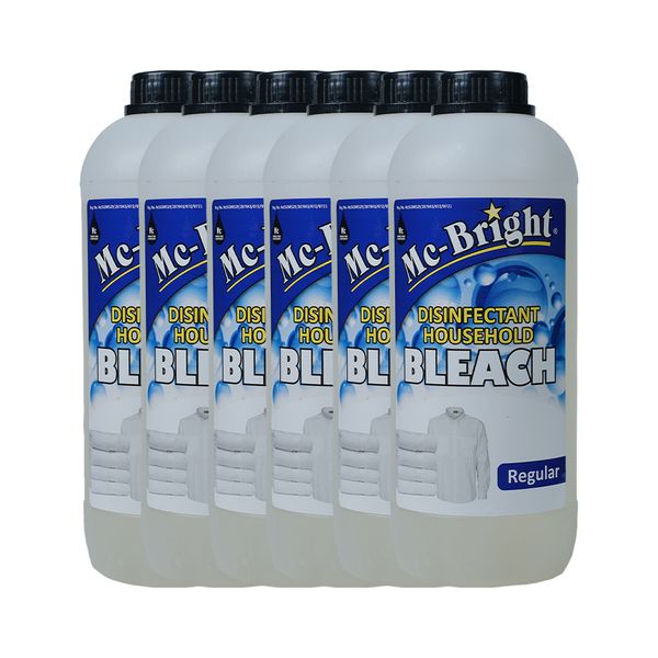 Mc Bright - Regular Bleach - 6 x 1L
