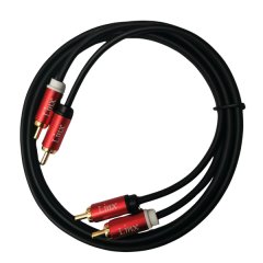 Linx OFC 2-2 RCA Cable - 75 ohm - For all analogue stereo audio connections