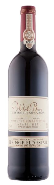 Springfield Estate Whole Berry Cabernet Sauvignon 6 x 750ml