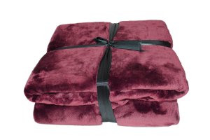 Luxurious Suede Microfiber Fleece Throw Blanket - 150x180cm
