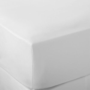 Soft Fitted Sheet -White