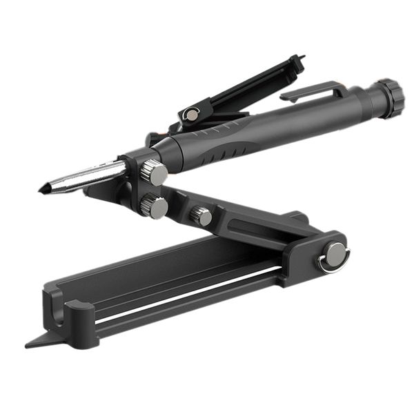 Multi-Function Scribing Tool Aluminum Alloy Compass Angle Adjustable Tiling