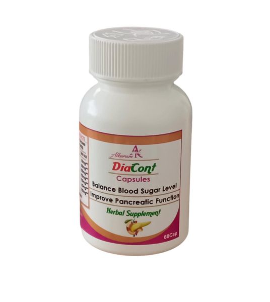Alkaram DiaCont Diabetic Support Capsules-60 Cap