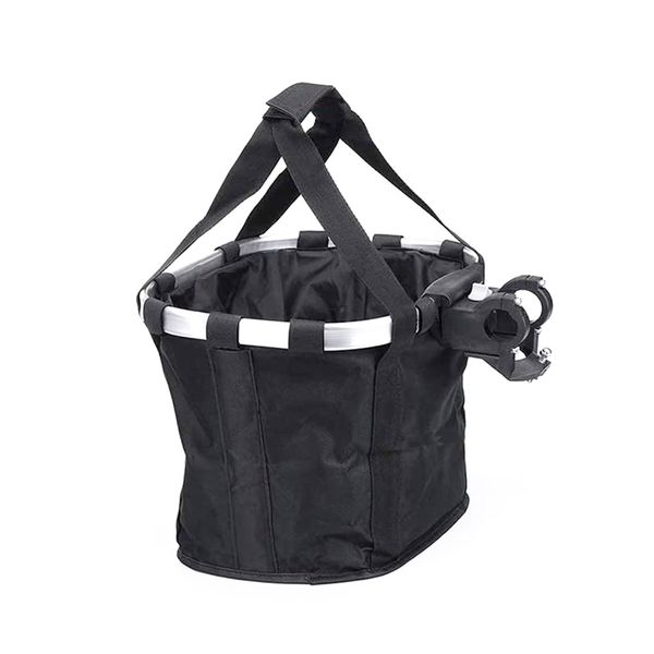 Bike Basket Pets Cat Dog Folding Carrier Detachable Cycling Bag