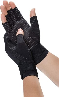 Copper Infused Gloves - Large - 1 Pair