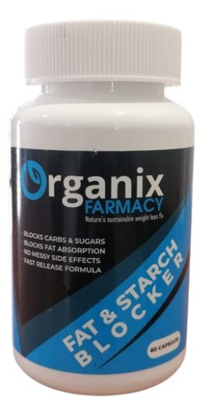 Fat &amp; Starch Blocker - 60 Capsules - Organix Farmacy
