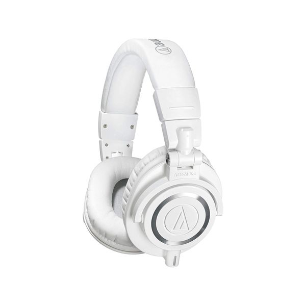 Audio-Technica ATH-M20xBT-WH - Wireless Over-Ear Headphones (White)