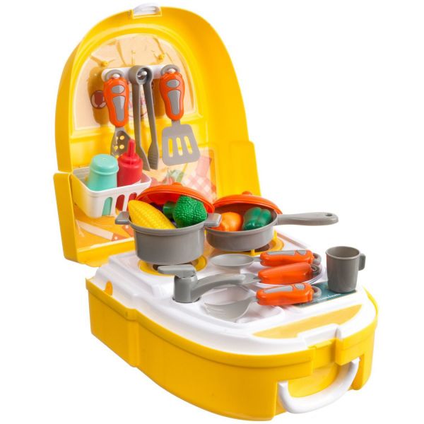 Jeronimo Kids Pretend Play Backpack - Kitchen Chef