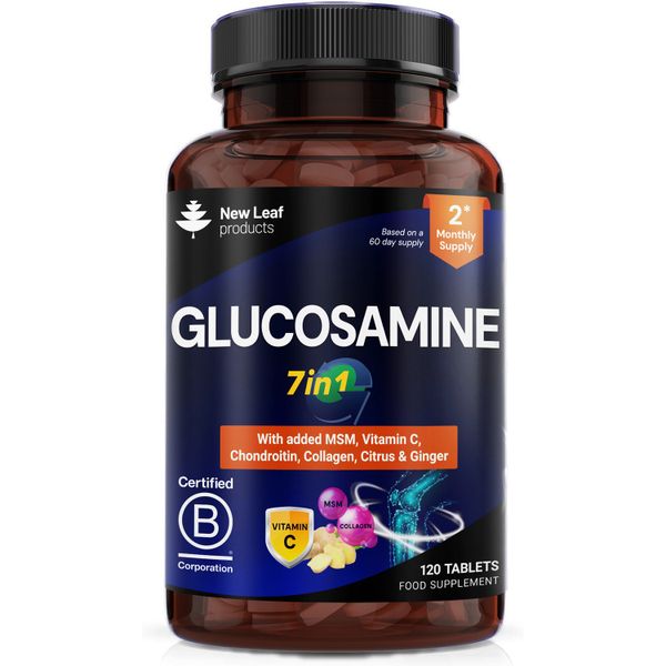 Glucosamine Complex 7-in-1 Tablets 2 Month Supply - Bones &amp; Joints, Immune