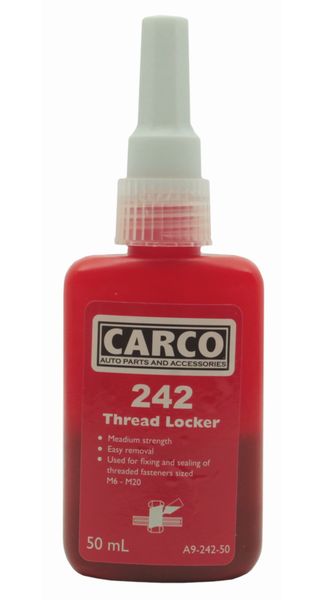 Carco Thread Lock / Nut Lock 242 - 50 ml