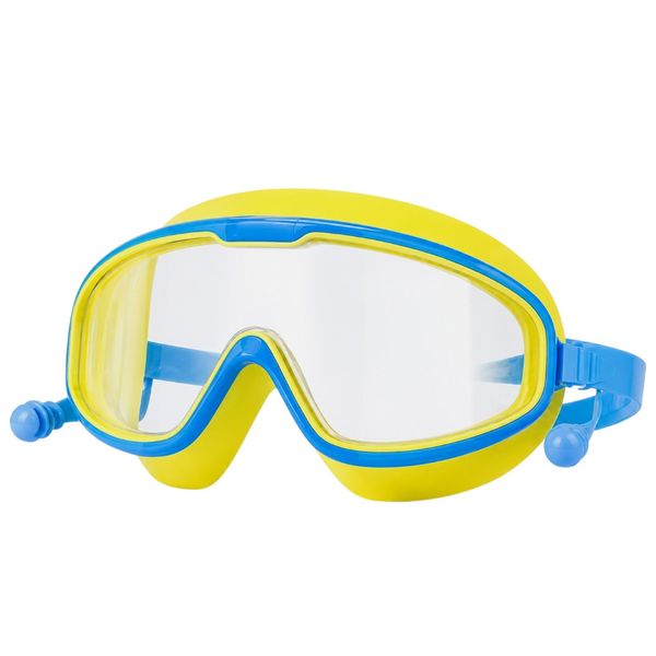 Waterproof Adjustable Goggles - Blue &amp; Yellow