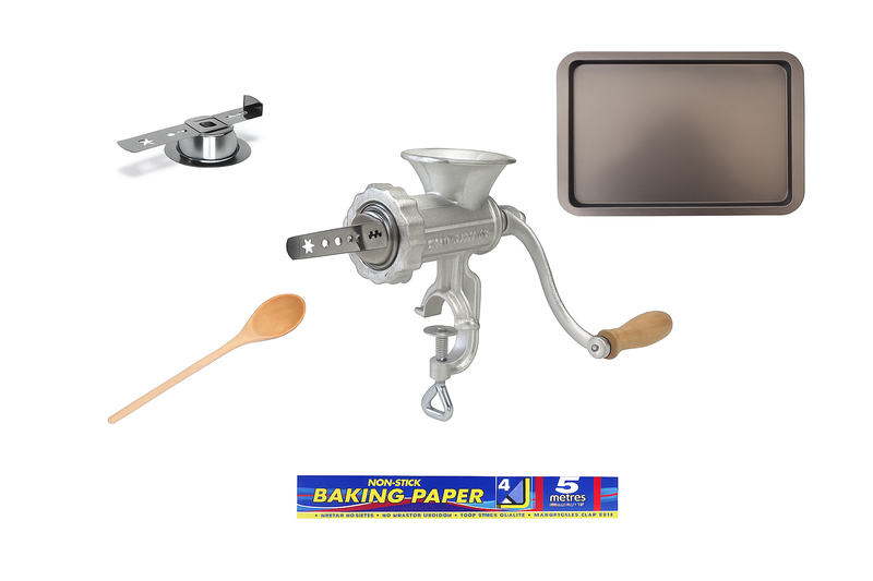 6 Piece Biscuit and Cookie Press Combo