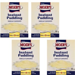 Moir's Vanilla Flavoured Instant Pudding - 4 x 90g
