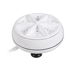 Ultrasonic turbine wash