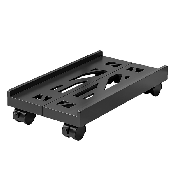 Adjustable Mobile CPU Stand Ventilated Computer Tower Stand PC Tower Stand