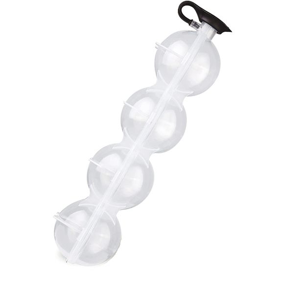 Bar Visor - Round Sphere Cube Ice Ball Maker Food Grade Mould - 4 Ice Balls