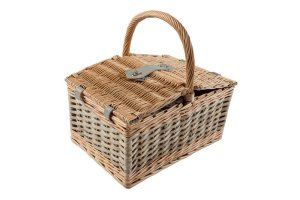 Yuppie Gift Baskets - Polka Picnic Basket 4 - Person