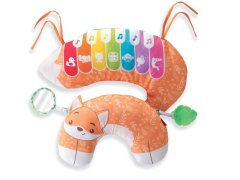 Infantino Grow with Me 3-in-1 Tummy Time Piano - Orange