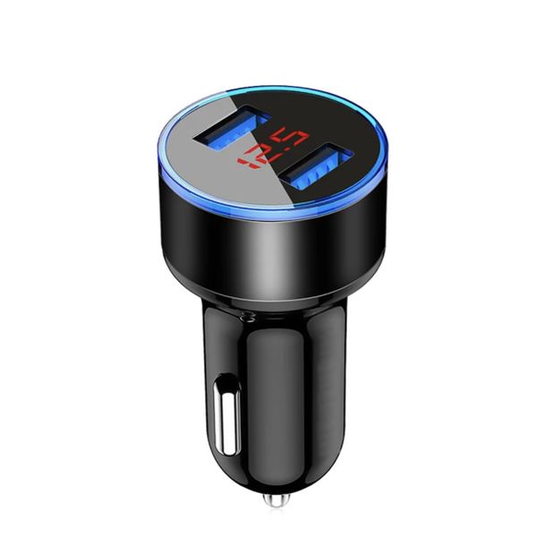 Rappid 3.1A Dual USB Universal Mobile Phone Car Charger With LED Display