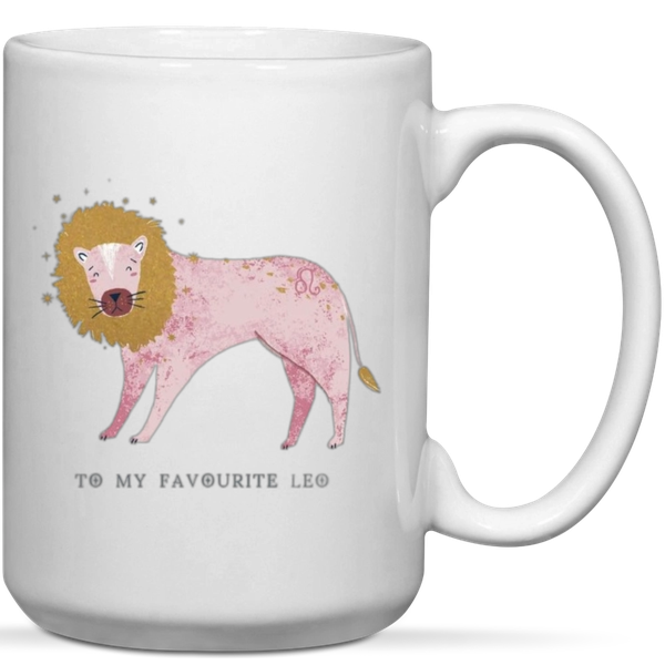 To My Favorite Leo Birthday Gift Mug