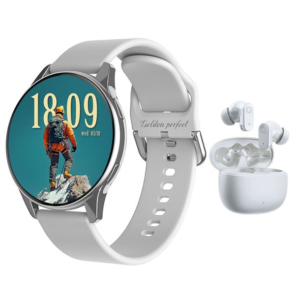 Smartwatch With Wireless Earbudones For Women And Men - Gift Ready