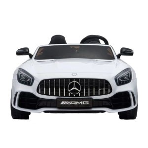 AMG Mercedes GTR 12v ride on car- White
