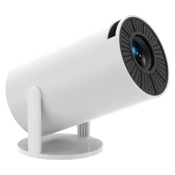 1080P Full HD Portable Projector With 180 Degree Rotation - White