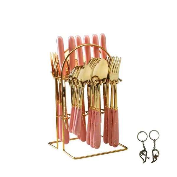 24 Pieces Tableware Cutlery Set