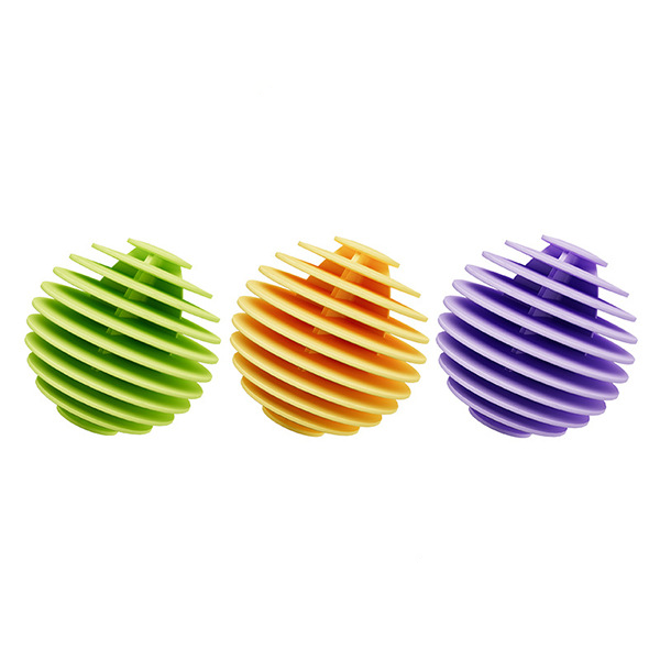 Reusable Laundry Balls TPR Soft Anti-Winding Clothes Cleaning Tools - Set of 3