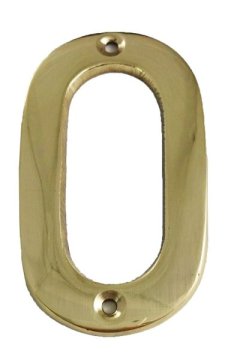 Euro Brass - EB8010 - Numeral 75mm 0 Br
