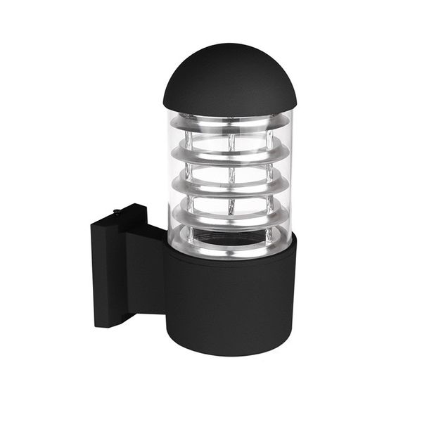 Outdoor 240x102x168Mm Wall Lamp For Garden Balcony Cottage &amp; Street - Black