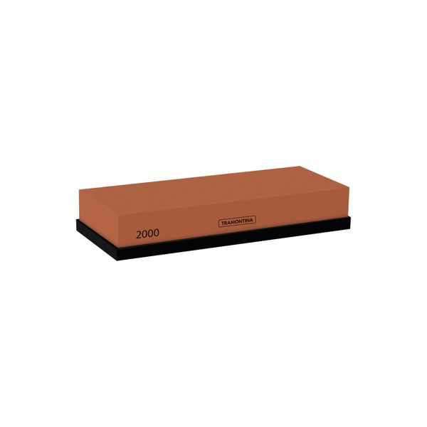 Tramontina Knife Sharpening Whestone with Grain 2000 and Rubberised Support