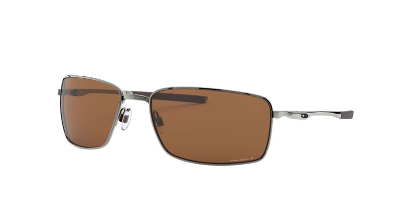 Oakley Square Wire OO4075 4075-14 Prizm Tungsten Polarized