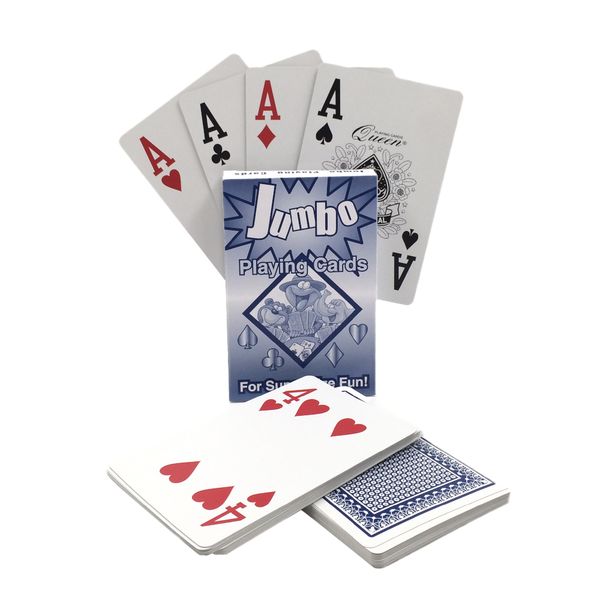 EDX Education Jumbo Playing Cards - 54 Piece
