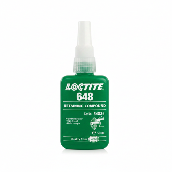 Loctite Hi-Temp Green Retaining Compound 50ml for Cylindrical Parts