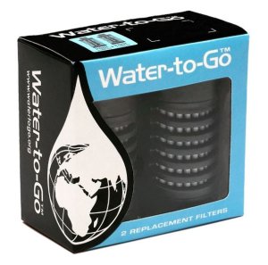 Replacement Filter for Water-To-Go Filter Bottle 750ml (Twin Pack)