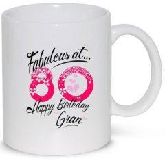 80th Birthday v5 Mug