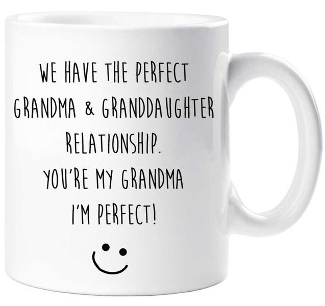 You're My Grandma I'm Perfect Birthday Christmas Mother's Day Gift Mug