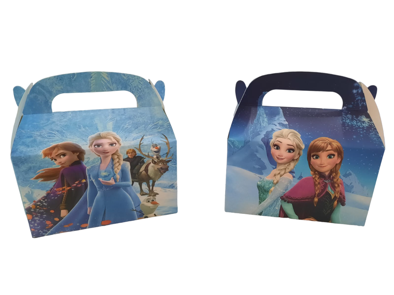 Frozen Theme Party Boxes- 12 Boxes