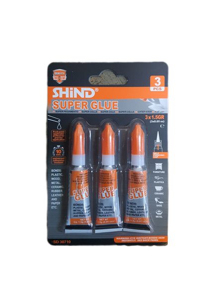Shind Super Glue 3 pack