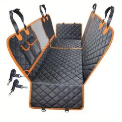 Waterproof Pet Car Seat Cover Fabric Material For Back Seat Protection